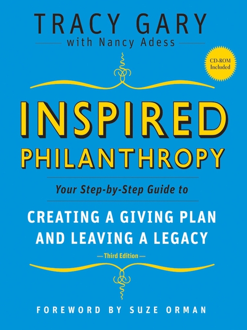 Title details for Inspired Philanthropy by Tracy Gary - Available
